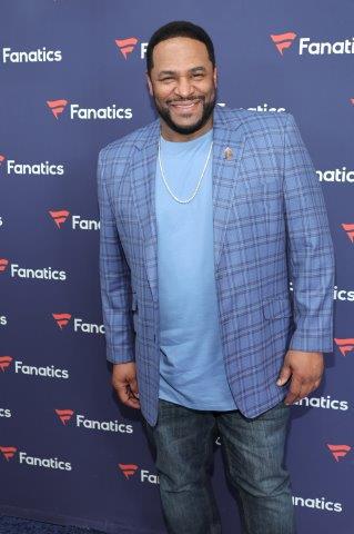 Jerome Bettis at Michael Rubins 2022 Fanatics Super Bowl Party credit Getty Images