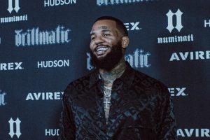 The Game arriving at the party photo by Chase Yi