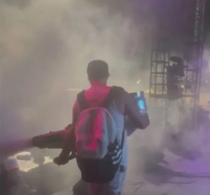 Rapper Blasts Crowd With Weed Smoke Blower at Kushstock Festival