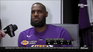LeBron James made his return in a Los Angeles Lakers loss on Sunday. But the story was less about the result and the Lakers' place in the standings and more about how fast he came back.