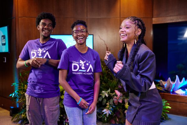 Halle Bailey Surprises Students at Disney Dreamers Academy