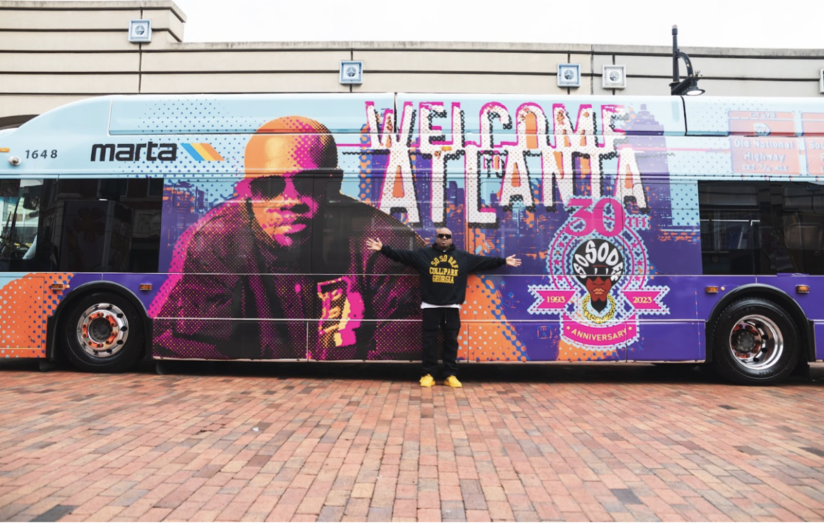 MARTA Unveils Jermaine Dupri Tribute Bus on 30th Anniversary