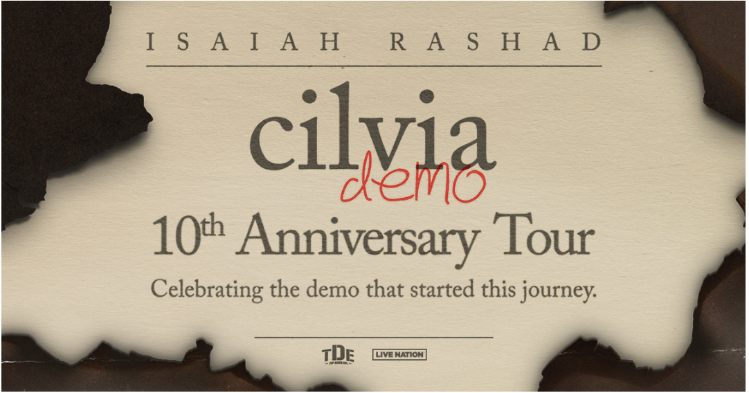 Isaiah Rashad Announces 'Cilvia Demo' 10 Year Anniversary Tour
